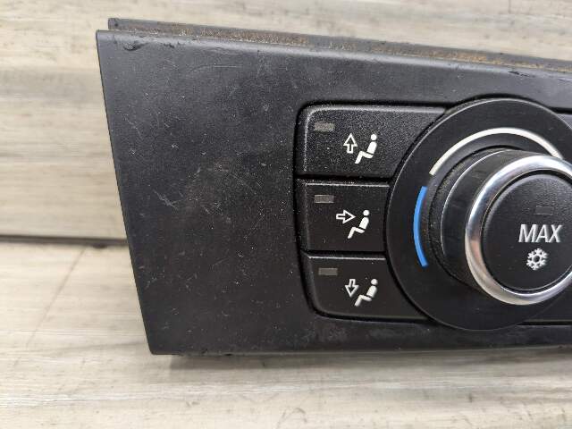 SCRATCHES* 07-10 OEM BMW E92 E93 335 AC A/C Climate Control Switch Panel Black