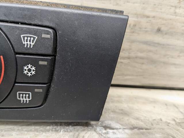 SCRATCHES* 07-10 OEM BMW E92 E93 335 AC A/C Climate Control Switch Panel Black
