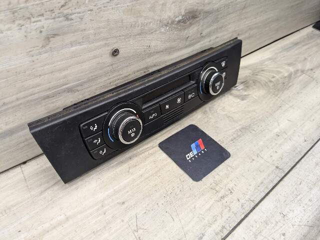 SCRATCHES* 07-10 OEM BMW E92 E93 335 AC A/C Climate Control Switch Panel Black