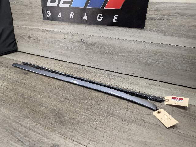 14-19 OEM BMW F15 F16 X5 X6 Front Left Right Windshield Side Drip Molding PAIR