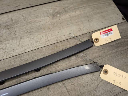 14-19 OEM BMW F15 F16 X5 X6 Front Left Right Windshield Side Drip Molding PAIR