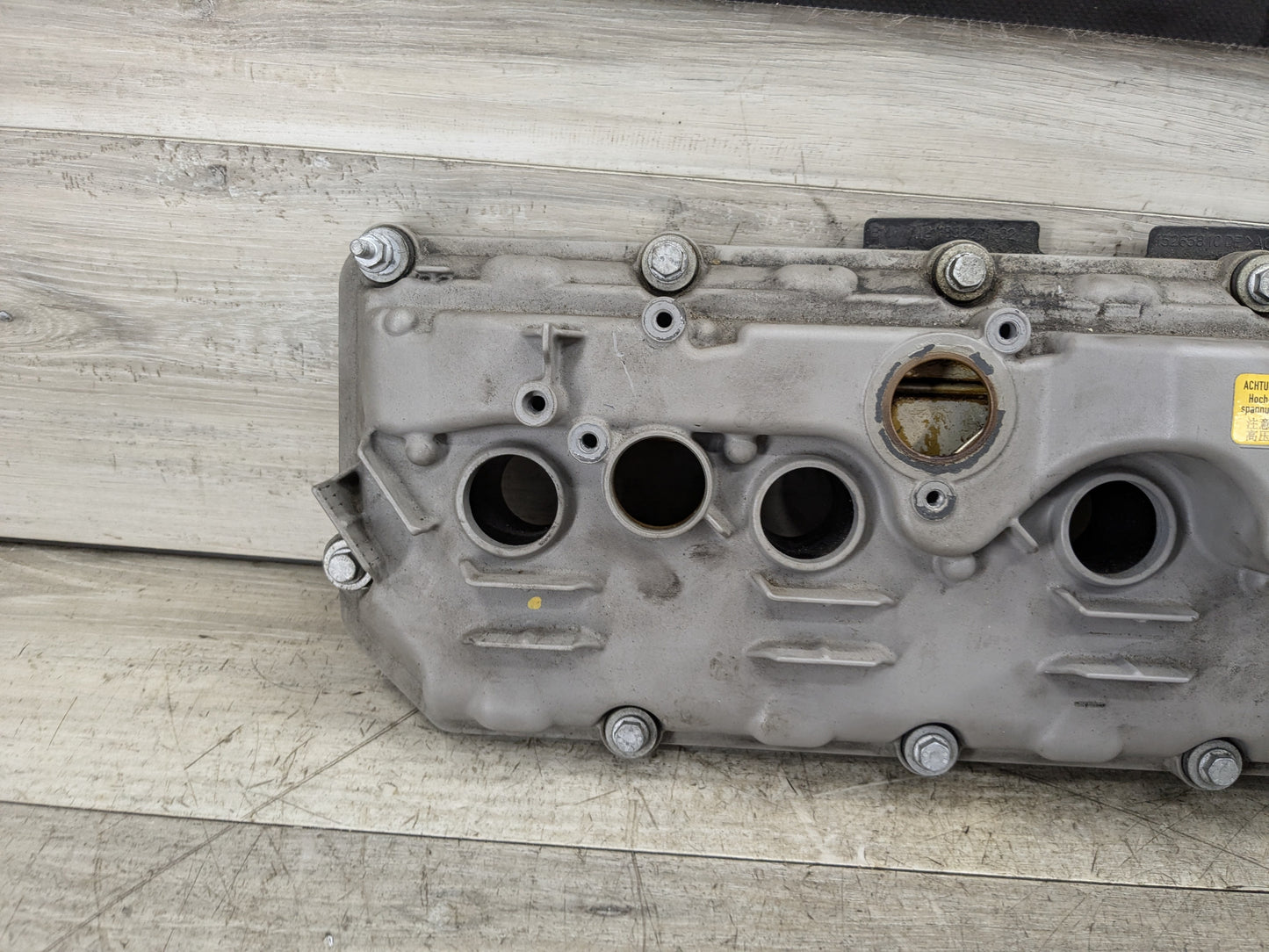 08-13 OEM BMW E90 E92 E93 M3 S65 Engine Left Head Cylinder Valve Cover Cyl. 5-8