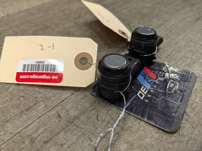 *14-19 OEM BMW F15 F16 X5 X6 Rear Parking Distance Sonic Sensor PDC Gray PAIR