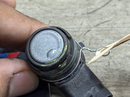 *14-19 OEM BMW F15 F16 X5 X6 Rear Parking Distance Sonic Sensor PDC Gray PAIR