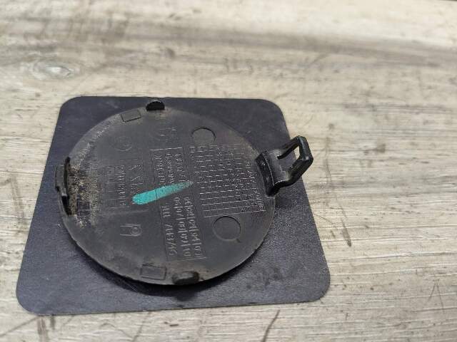 09-11 OEM BMW E90 E91 Front Base Bumper Tow Hook Cover Eye Trim Black 668