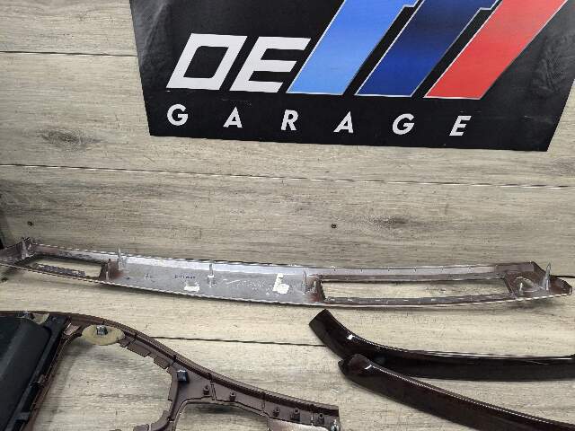 09-11 OEM BMW E90 E91 328 335 Front Rear Door Dash Fine Wood Interior Trim SET