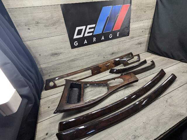 09-11 OEM BMW E90 E91 328 335 Front Rear Door Dash Fine Wood Interior Trim SET