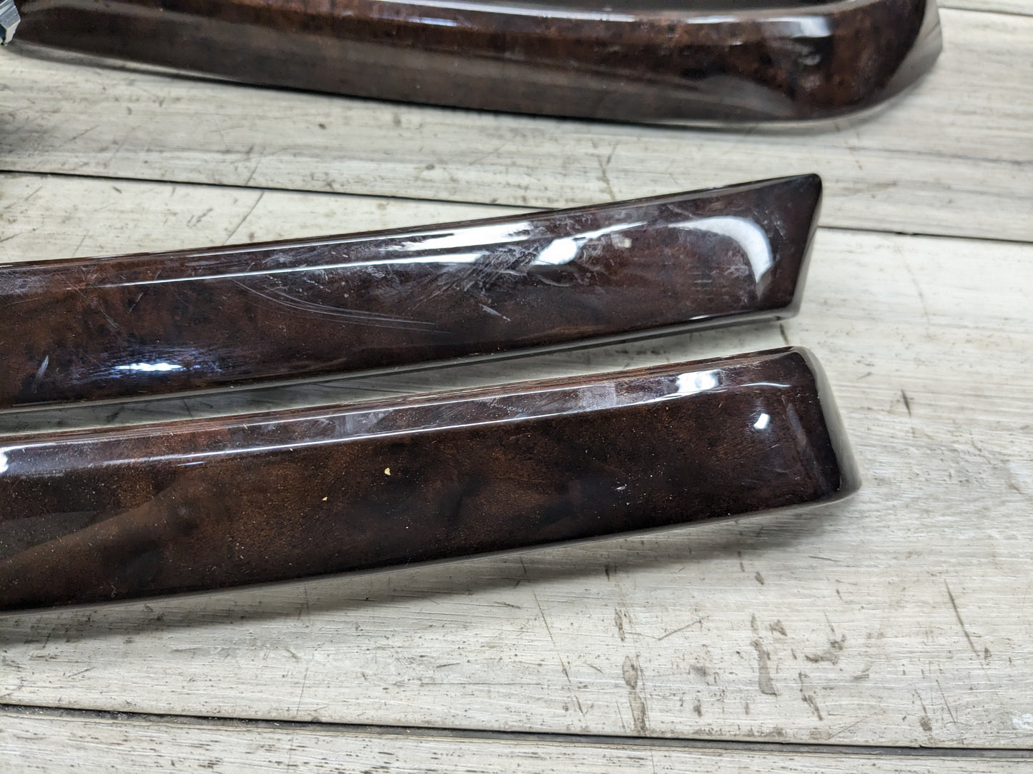 09-11 OEM BMW E90 E91 328 335 Front Rear Door Dash Fine Wood Interior Trim SET