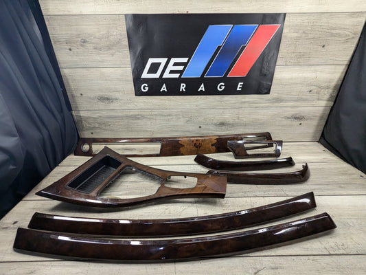 09-11 OEM BMW E90 E91 328 335 Front Rear Door Dash Fine Wood Interior Trim SET