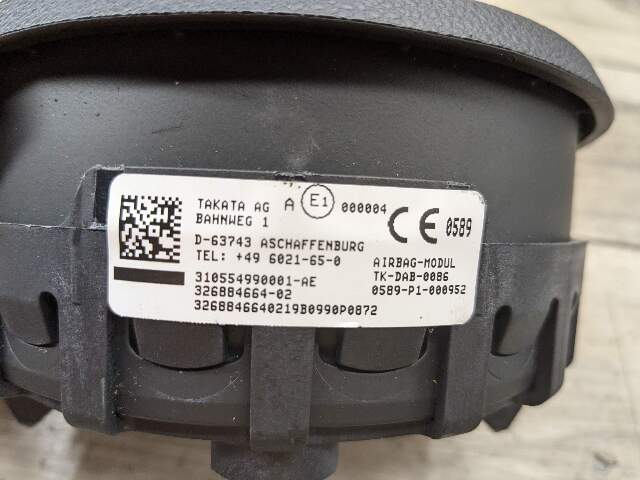 06-13 OEM BMW E82 E92 E93 Front Driver SPORT Steering Wheel Airbag Air Bag