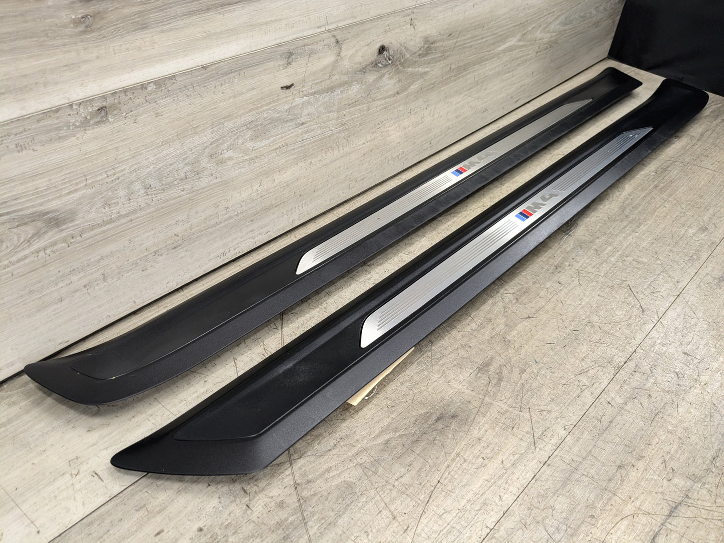 NOTE* OEM BMW F82 M4 Coupe Door Sill Plate Molding Trim Left Right SET M SPORT