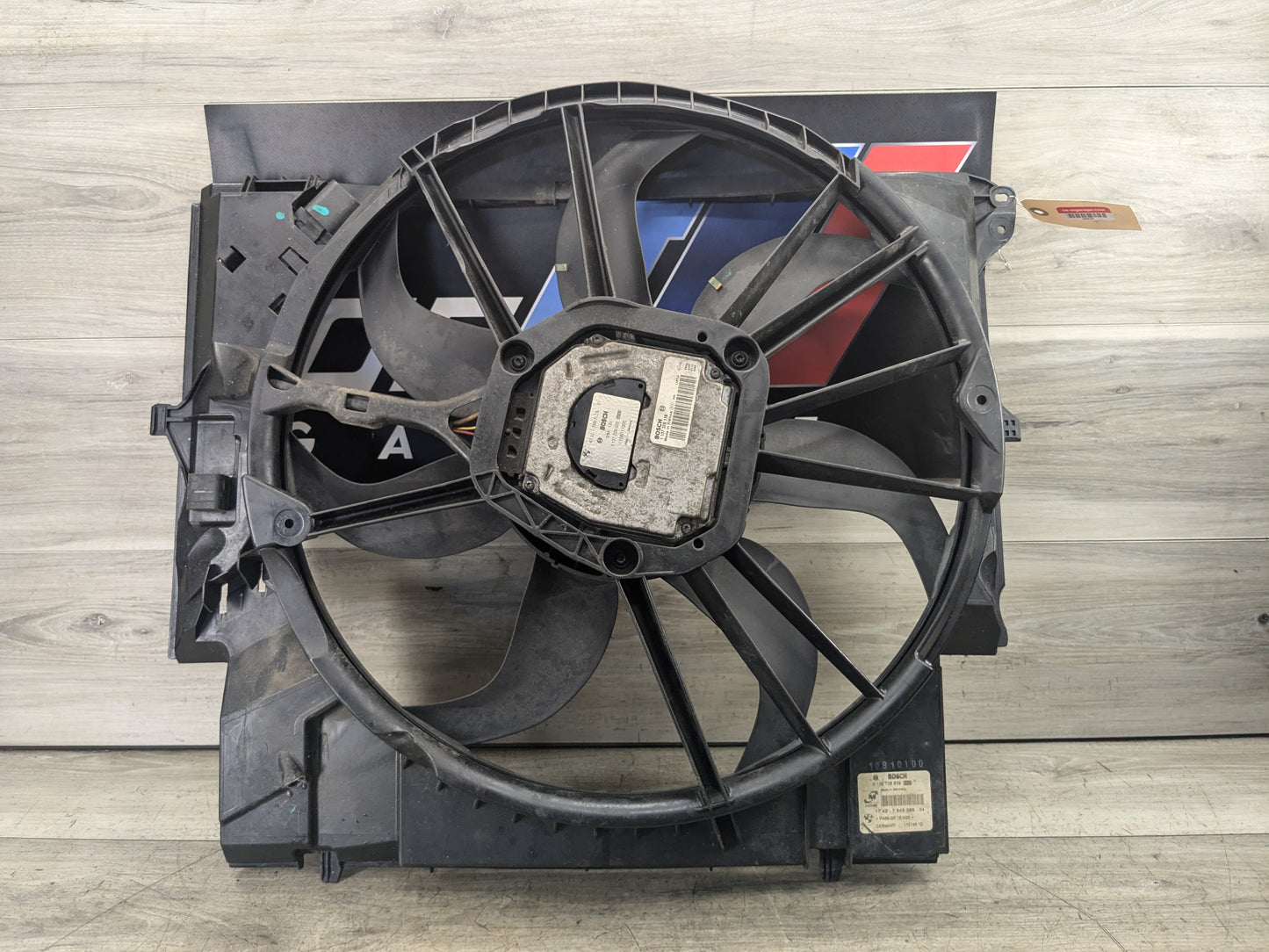 07-13 OEM BMW E88 E90 E92 N54 N55 Engine Radiator Cooling Auxiliary Fan 600W