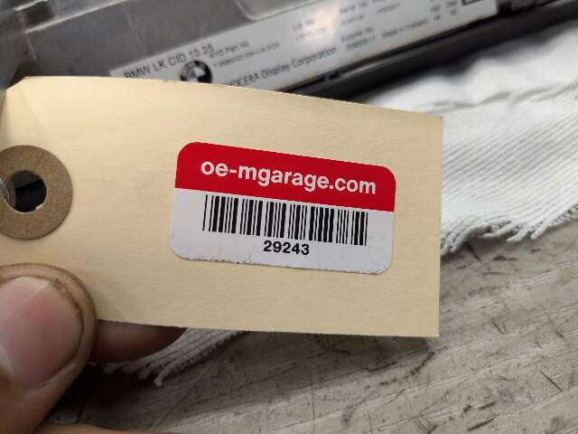 17-20 OEM BMW F90 M5 G30 G32 Central Information Display Screen 10.25" NBT