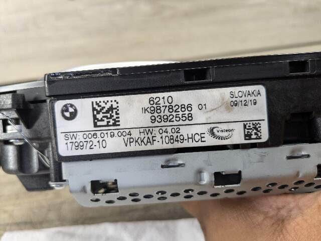 NOTE* 16-20 OEM BMW G30 G32 G12 X3 X4 Digital Instrument Cluster Speedometer HUD