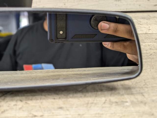 16-19 OEM BMW G30 M5 G32 G12 Interior Mirror Garage Door Homelink EC/LED/GTO