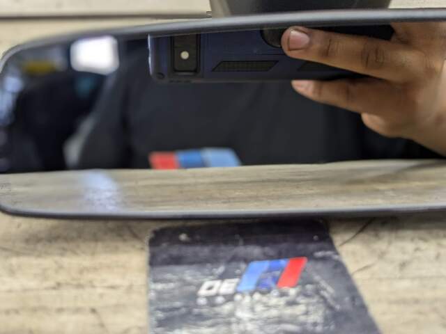 16-19 OEM BMW G30 M5 G32 G12 Interior Mirror Garage Door Homelink EC/LED/GTO