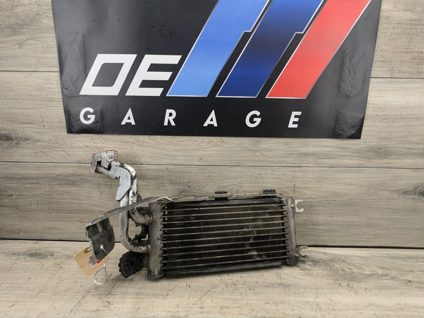 07-15 BMW OEM E90 E92 X1 S65 N54 N55 Right Passenger Engine Oil Cooler Radiator