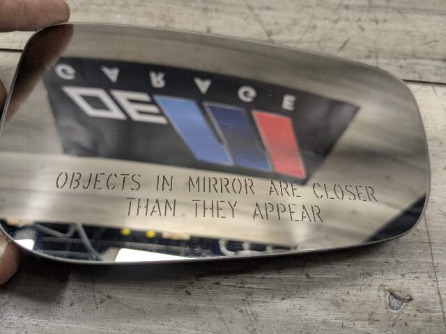 OEM BMW G30 530 540 Right Passenger Side View Mirror Glass