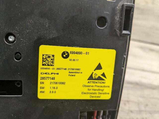 OEM BMW G30 530 540 M550 Light SOS Switch Unit Control Headliner Roof Module