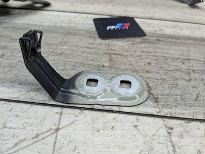 11-16 OEM BMW F10 535 550 Front Left Driver Side Fender Bracket Wing Holder SET