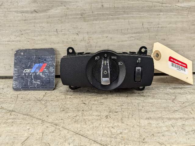 10-19 OEM BMW F10 F13 F02 Headlight Switch Control Panel Light Module BLACK