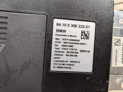 13-15 OEM BMW F01 F02 740 750 760 Alpina B7 Telematics Control Module Computer