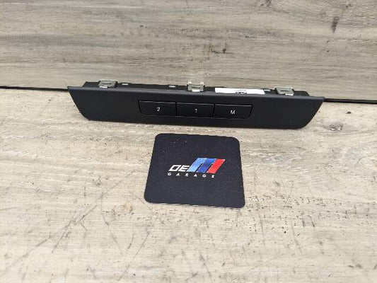 OEM BMW F02 750 Front Right Passenger Side Seat Memory Control Switch Unit
