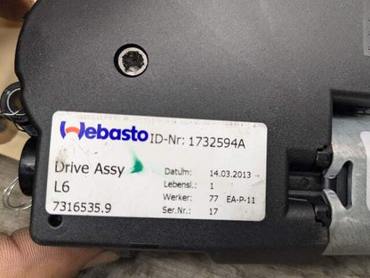 OEM BMW F06 F82 F80 F13 F01 F10 M2 M3 M4 M6 Upper Sunroof Moon Roof Motor Unit