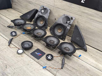 *DENTS* OEM BMW F01 F02 740 750 Audio Sound System Speaker SET Professional DSP