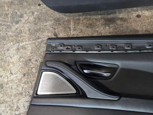 OEM BMW F10 M5 Front Rear Left Right Interior Door Panel Card Panel LEATHER