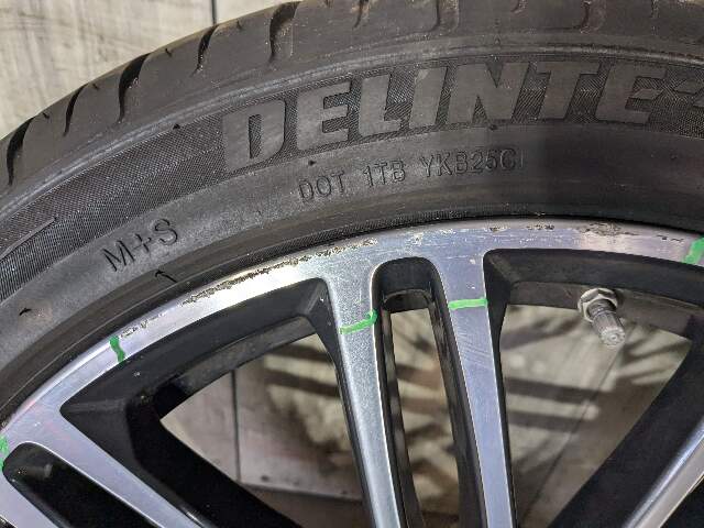 CURB RASH* OEM BMW G30 530 540 M550 Wheel Rim 19x8" ET30 Double Spoke Style 664M