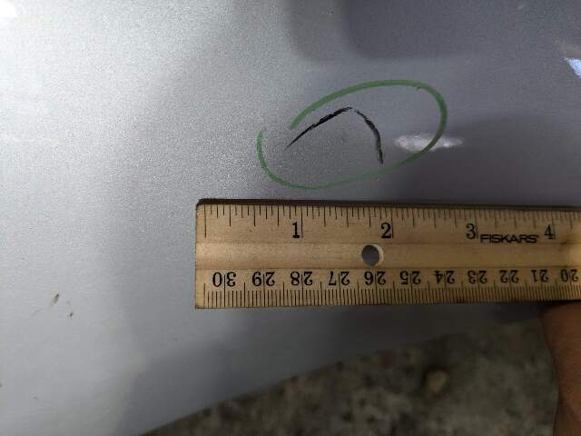 09-15 OEM BMW F01 F02 740 750 Front Right Passenger Side Fender Panel Silver