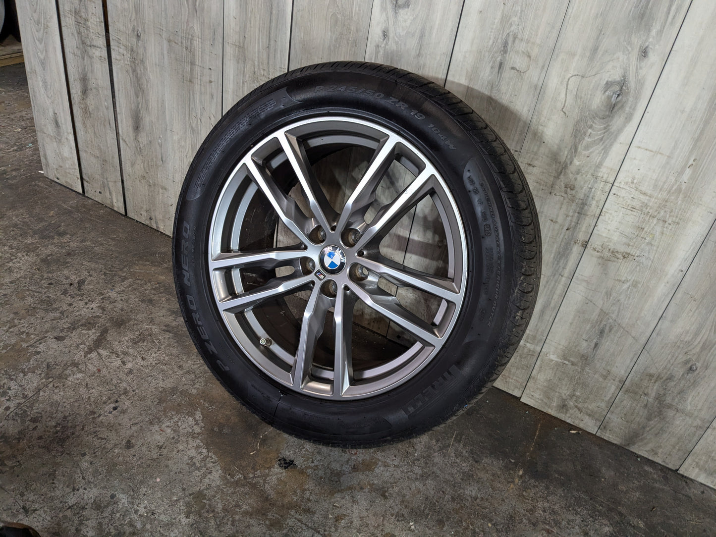 OEM BMW G01 G02 X3 X4 Wheel Rim 19x7.5 ET32 LM Rad Doppelspeiche Style 698M