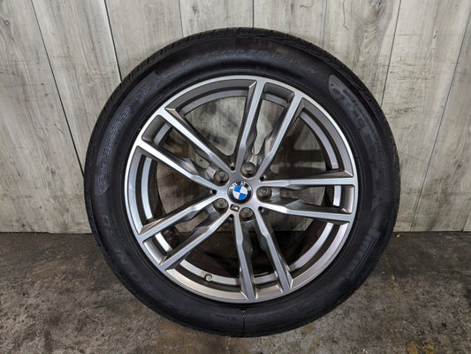 OEM BMW G01 G02 X3 X4 Wheel Rim 19x7.5 ET32 LM Rad Doppelspeiche Style 698M