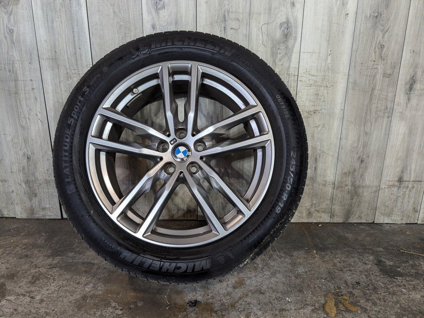 OEM BMW G01 G02 X3 X4 Wheel Rim 19x7.5 ET32 LM Rad Doppelspeiche Style 698M