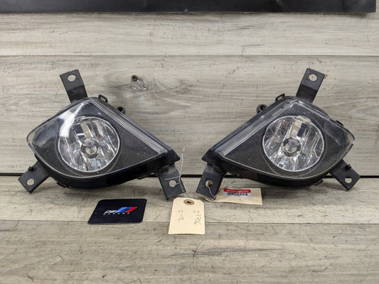 09-11 OEM BMW E90 328 335 LCI Front Bumper Left Right Side Fog Light Lamp PAIR