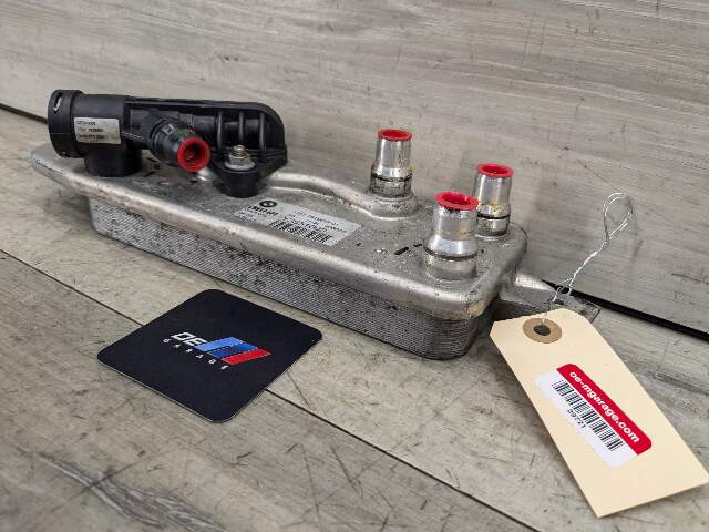 10-17 OEM BMW F10 535 N55 Engine Oil Cooler Heat Exchanger BEHR