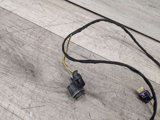 *NOTE* OEM BMW F02 750 Rear Parking Distance Sonic Sensors PDC Harness Silver
