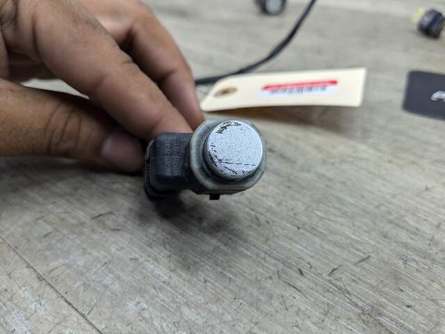 *NOTE* OEM BMW F02 750 Rear Parking Distance Sonic Sensors PDC Harness Silver