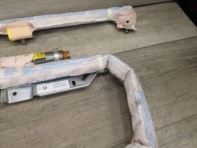 10-15 OEM BMW F02 F04 740 750 Left Driver Top Roof Head Air Bag Airbag Curtain