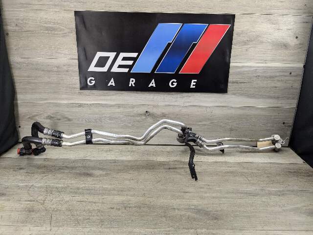 09-15 OEM BMW F01 F02 750 AWD AT Transmission Oil Cooler Hose Pipe Lines N63 TU