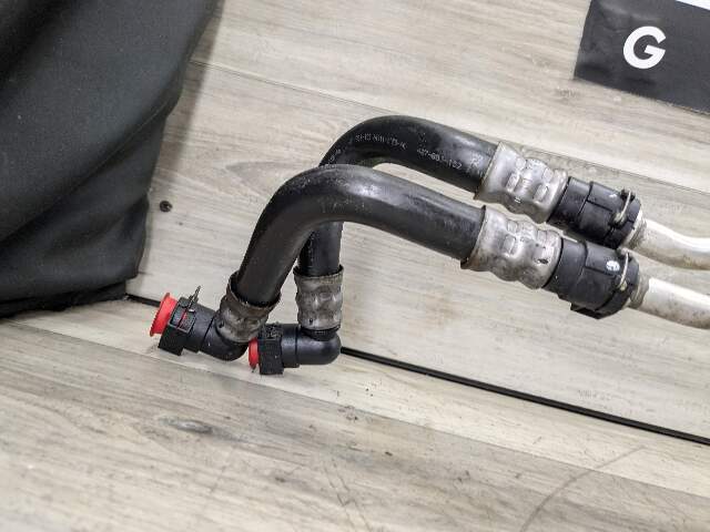 09-15 OEM BMW F01 F02 750 AWD AT Transmission Oil Cooler Hose Pipe Lines N63 TU
