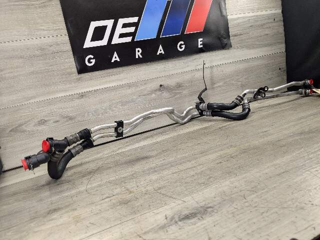 09-15 OEM BMW F01 F02 750 AWD AT Transmission Oil Cooler Hose Pipe Lines N63 TU