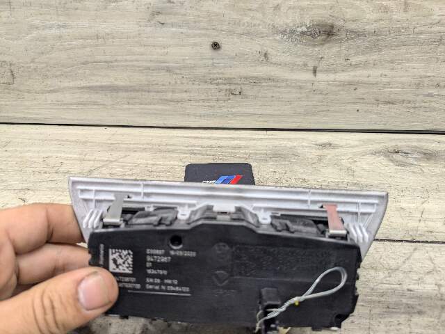 17-23 OEM BMW F90 M5 G30 G32 Headlight Switch Control Panel Light Module BLACK