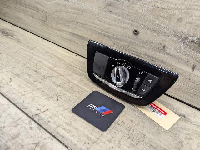 17-23 OEM BMW F90 M5 G30 G32 Headlight Switch Control Panel Light Module BLACK