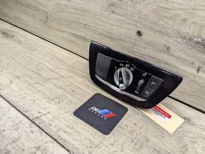 17-23 OEM BMW F90 M5 G30 G32 Headlight Switch Control Panel Light Module BLACK