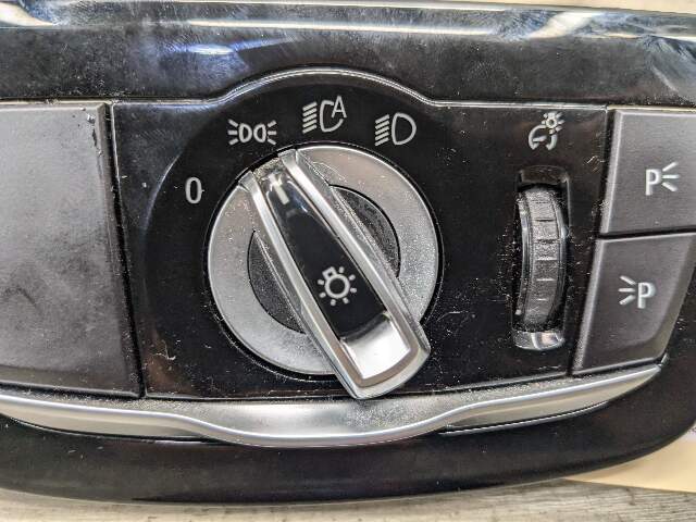 17-23 OEM BMW F90 M5 G30 G32 Headlight Switch Control Panel Light Module BLACK