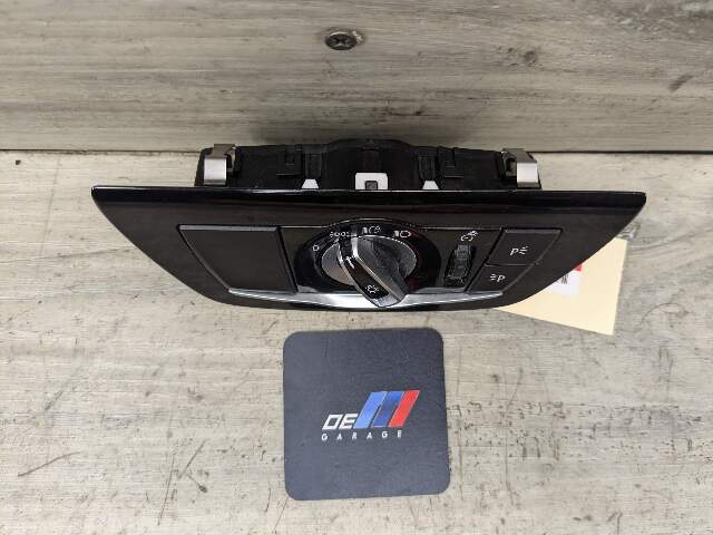 17-23 OEM BMW F90 M5 G30 G32 Headlight Switch Control Panel Light Module BLACK