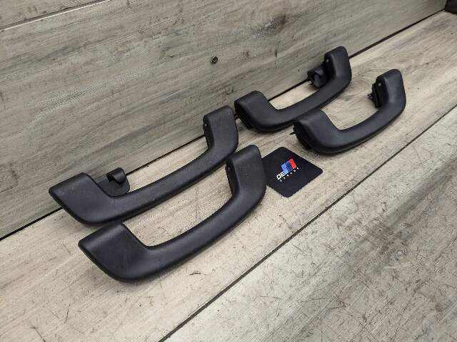 17-23 OEM BMW F90 M5 G30 530 540 M550 Interior Roof Top Grab Handle SET Black