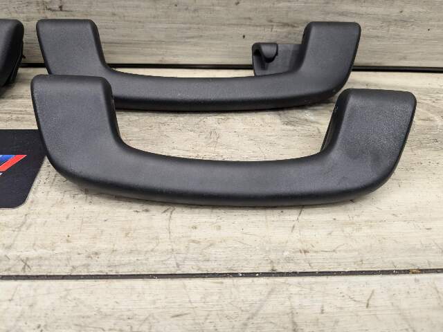 17-23 OEM BMW F90 M5 G30 530 540 M550 Interior Roof Top Grab Handle SET Black